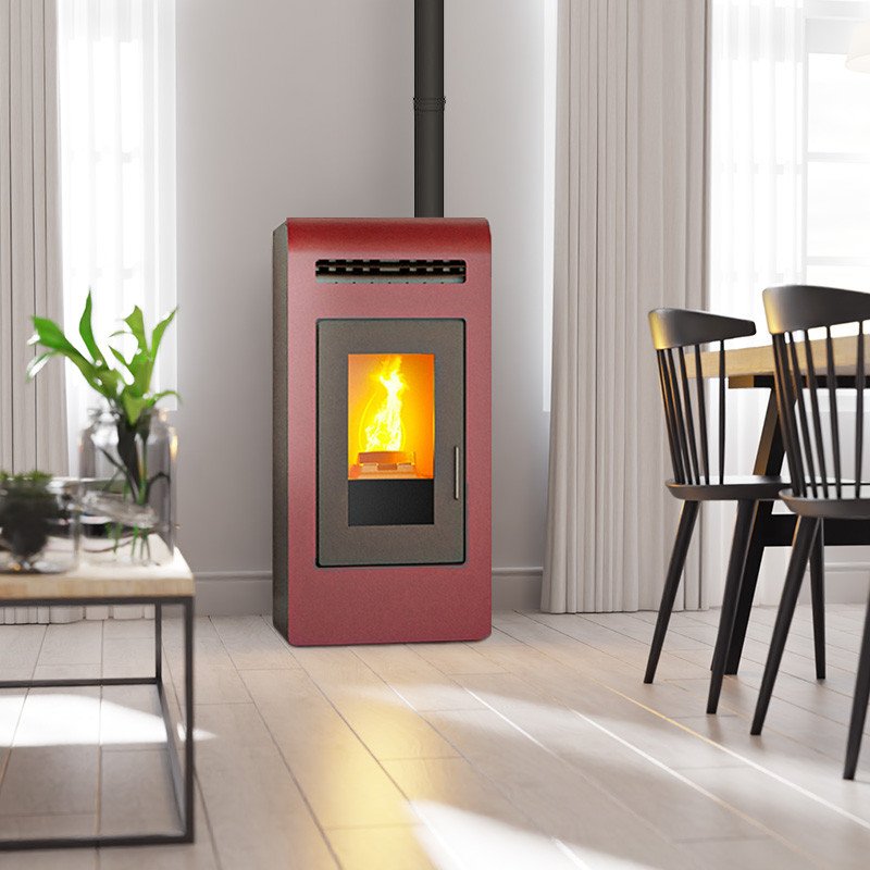 Poêle à granulés Canalisable Cayenne 14 kw ETNA Luxe 9 Poêle à granulés Canalisable Cayenne 14 kw ETNA Luxe – Image 9