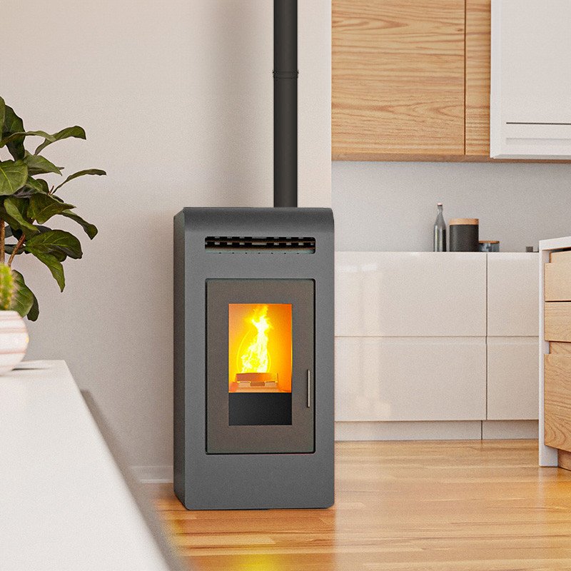 Poêle à granulés canalisable Cayenne 16 kw ETNA Luxe 1 Poêle à granulés canalisable Cayenne 16 kw ETNA Luxe