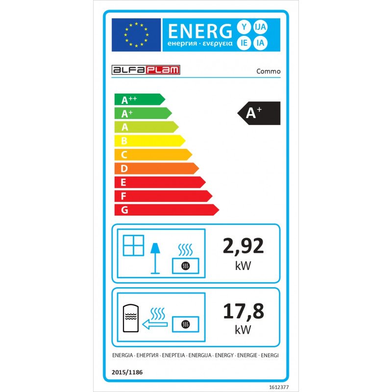 Poêle à granulés hydro Baracuda Commo plus 21 kw AlfaPlam 2 Poêle à granulés hydro Baracuda Commo plus 21 kw AlfaPlam – Image 2
