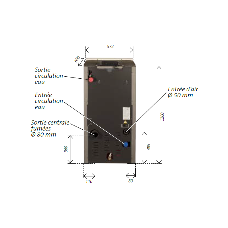 Poêle à granulés hydro Baracuda Commo plus 21 kw AlfaPlam 6 Poêle à granulés hydro Baracuda Commo plus 21 kw AlfaPlam – Image 6