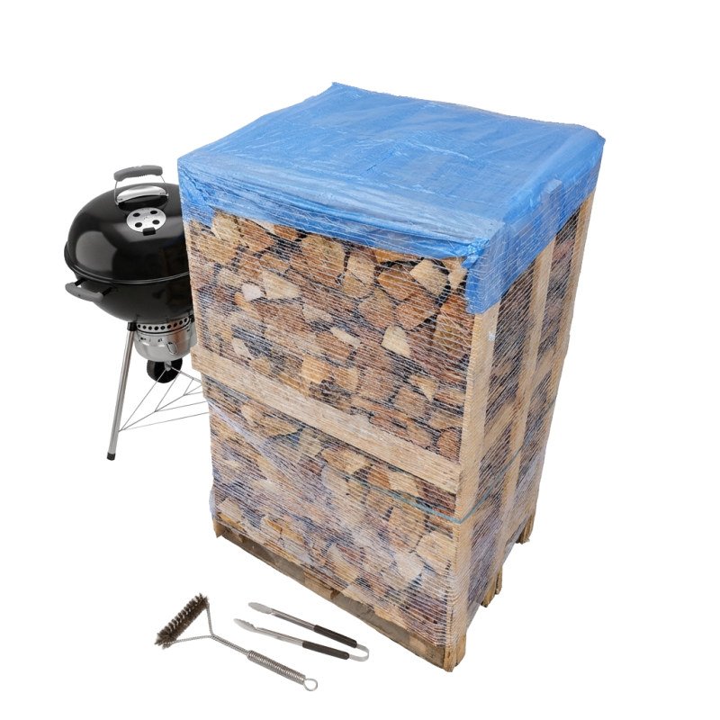Palette de 2st de bois de chauffage spécial barbecue - sec séchoirs - prêt à l'emploi 2 Palette de 2st de bois de chauffage spécial barbecue - sec séchoirs - prêt à l'emploi – Image 2
