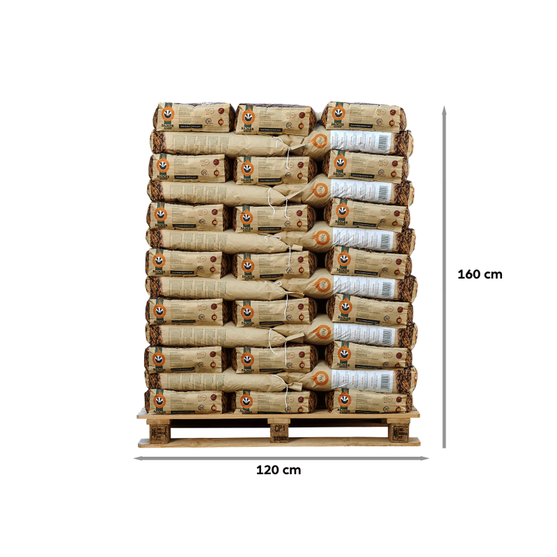 Granulés de bois BADGER 65 sacs - 975kg 2 Granulés de bois BADGER 65 sacs - 975kg – Image 2